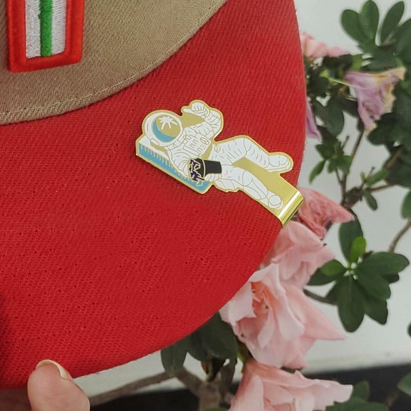 Marcador de pelota de Golf, Clip de sombrero, herramienta de sello, accesorios de sombrero, insignia, decoración de sombrero