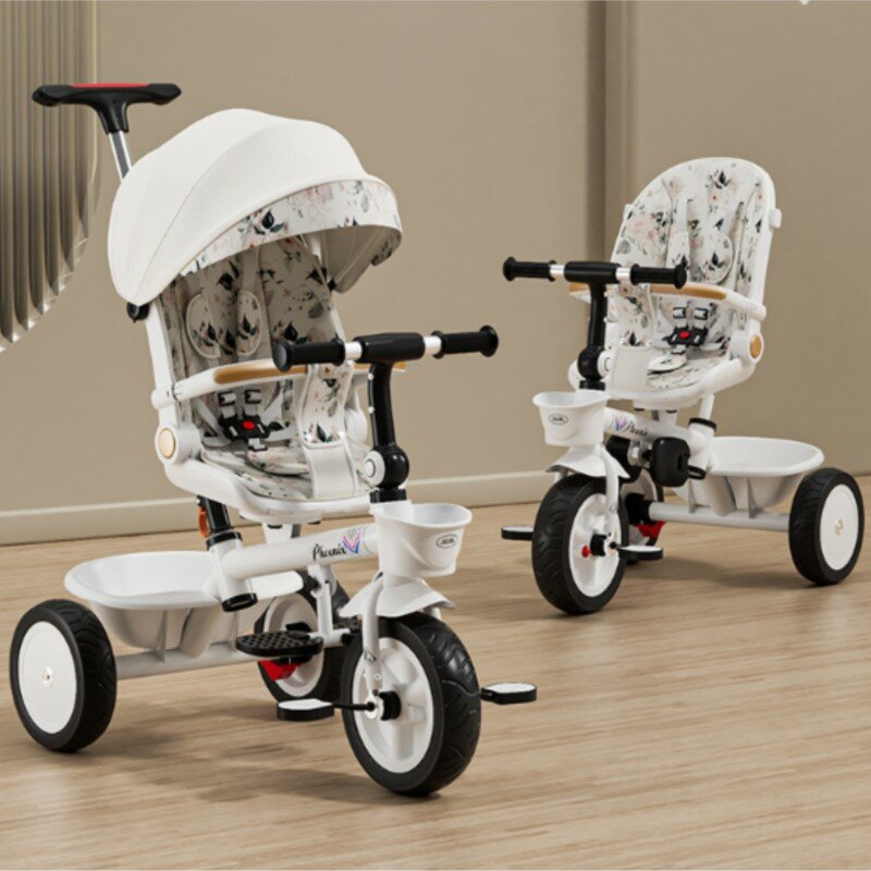 Triciclo infantil, bebê com pedal de carro, criança preguiçosa, pode se deitar e sentar para andar, a arma mágica do bebê, 1-6 anos, 3
