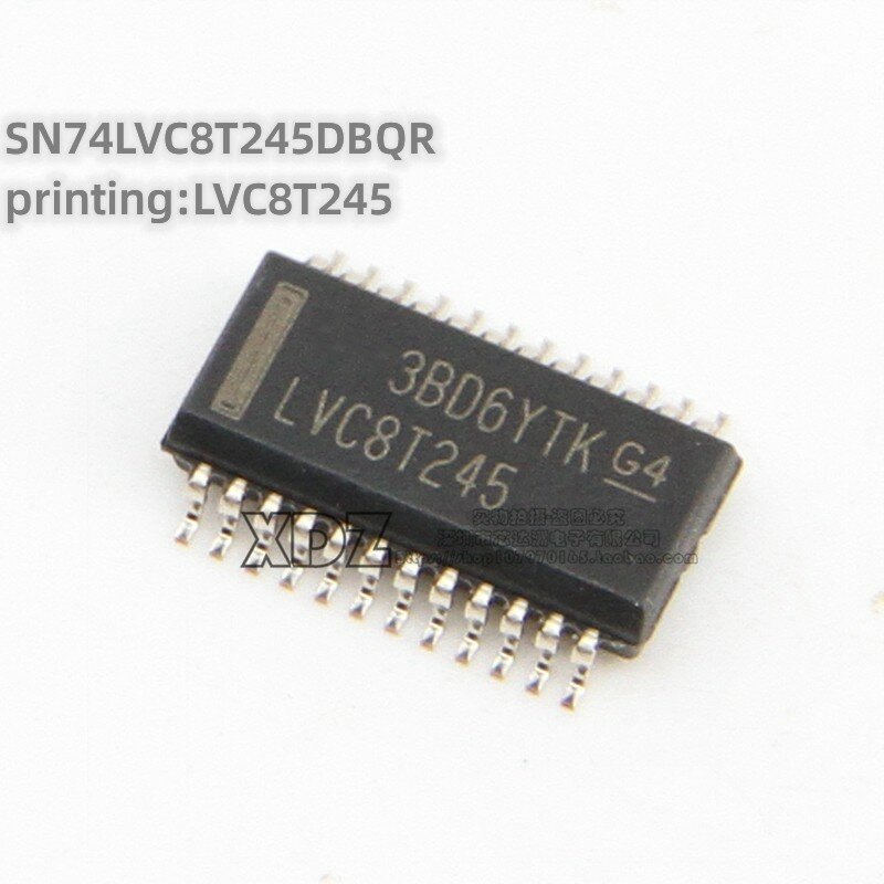 실크 스크린 인쇄 SSOP-24 패키지, 오리지널 트랜시버 칩, SN74LVC8T245DBQR, LVC8T245, 로트당 5 개