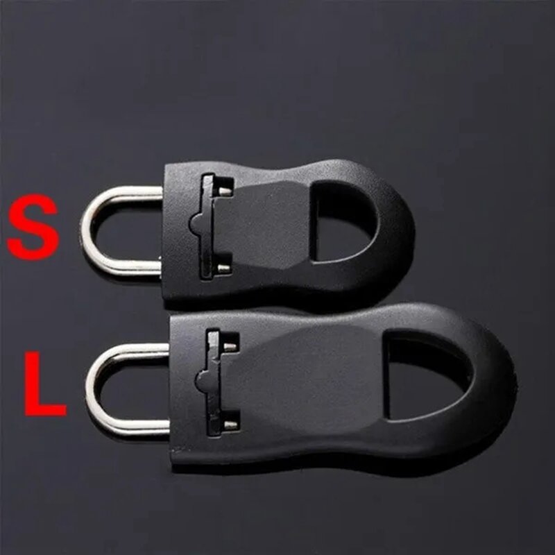 10Pcs Replacement Zipper Pull Puller End Fit Rope Tag Clothing Zip Fixer Broken Buckle Zip Cord Tab Bag Suitcase Backpack Tent