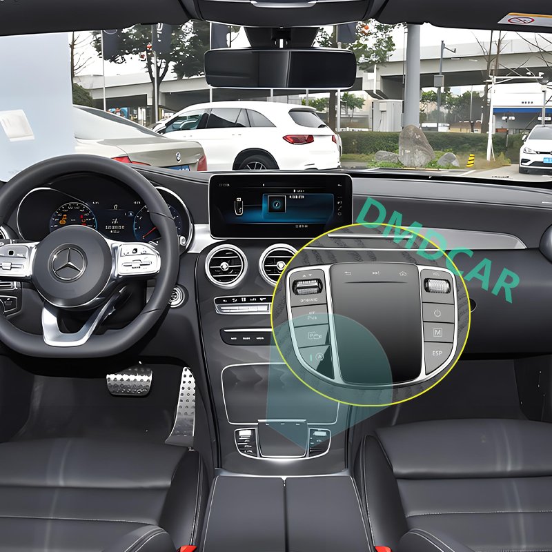 Модернизированная интерьерная сенсорная панель для Центральной мыши, легкая установка для Benz E / C Class GLC 2015-2019