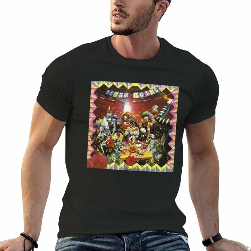 Oingo Boingo 남성용 오버사이즈 티셔츠, 그래픽 티셔츠, 신제품