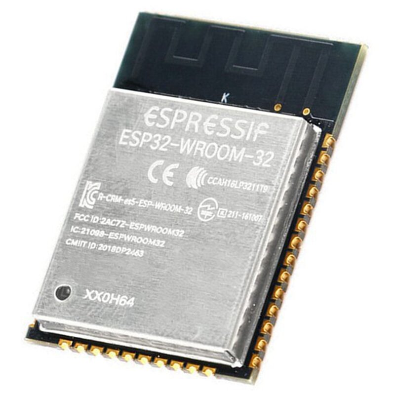 5 buah modul nirkabel ESP32 dari ESP-WROOM-32 Wi-Fi + BT + modul BLE MCU 32 Mbit PSRAM IPEX / ESP-32S ESP32 ESP-32