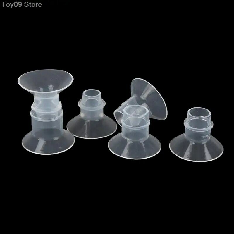 6 Sizes13/15/17/19/21/24mm Breast Pump Funnel Inserts Plug-in Different Caliber Size Converter Small Nipple Horn Adapter 1PC