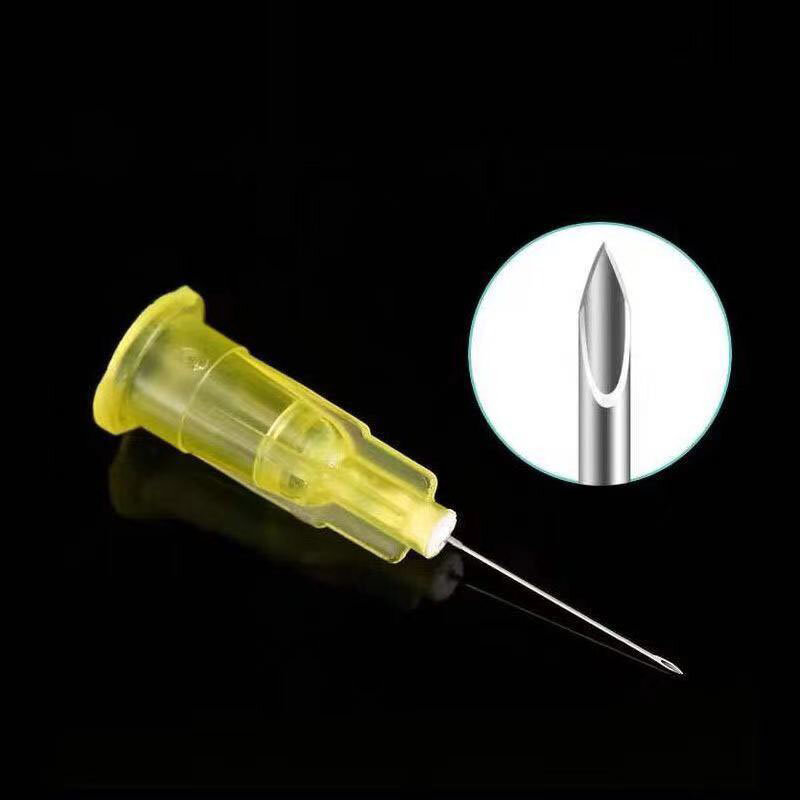 Agulha de beleza superfina indolor pequena, ferramenta TeeEyelid descartável, agulhas ultrafinas, 30G, 32G, 4mm, 13mm, 25mm