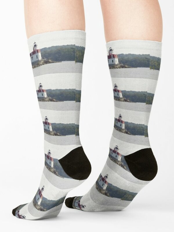 Lighthouse Socks warm socks sport socks Thermal socks man winter anime socks Male Socks Women's