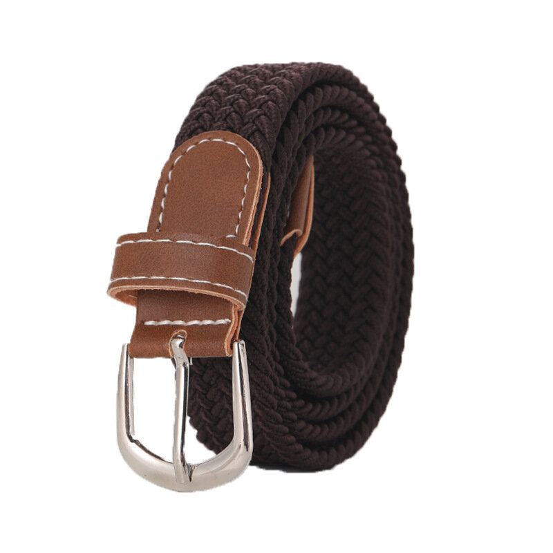 C66-Cinturón de cuero con hebilla para hombre y mujer, cinturón de cuero con hebilla fina, a la moda, 2023