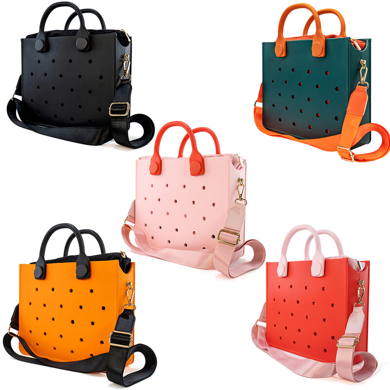 Large EVA Tote Bags Outdoor Travel Women's Bag Include Inner Liner Casual Style Female Shoulder Bag Women Beach Fashion Handbag