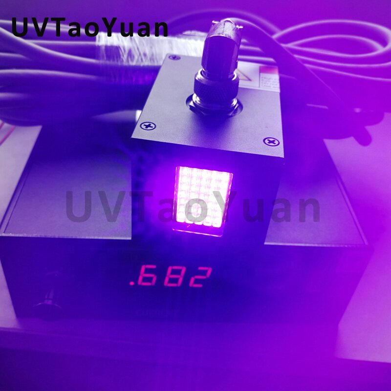 100W UV LED Lamp 395nm Curing System for flated printer