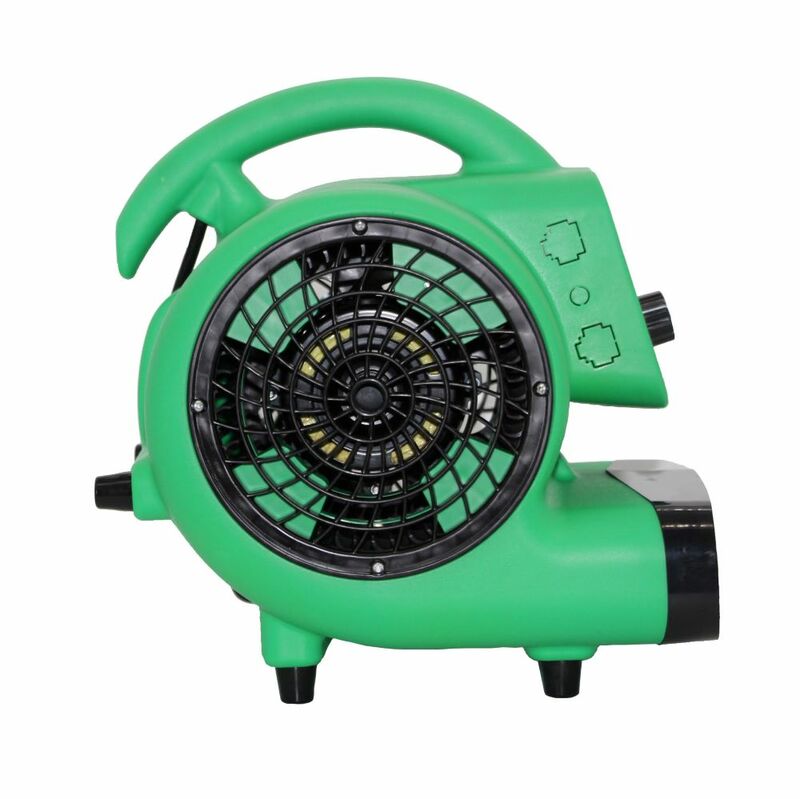 Home and Hospital Drying Equipment 1/4HP 800CFM ETL/CE/CCC Listed Carpet Dryer | Air Blower | Mini Air Mover