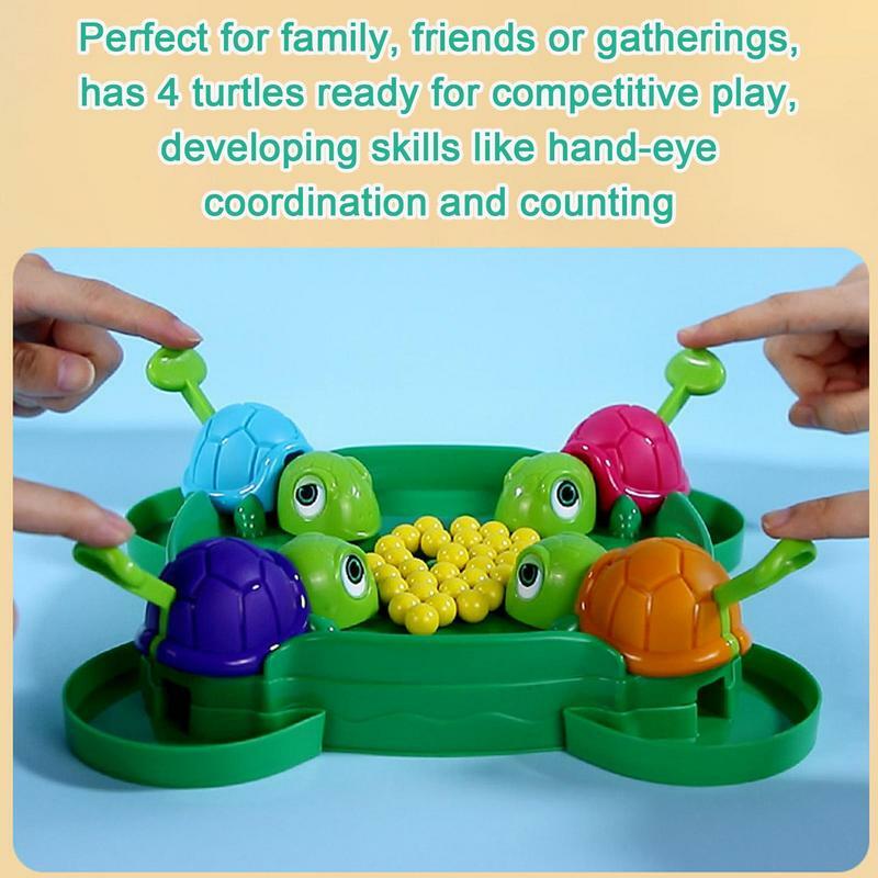 Pacman настольная игра черепаха ест игры для малышей родитель-ребенок интерактивные Обучающие игрушки черепаха ест настольная игра голодная
