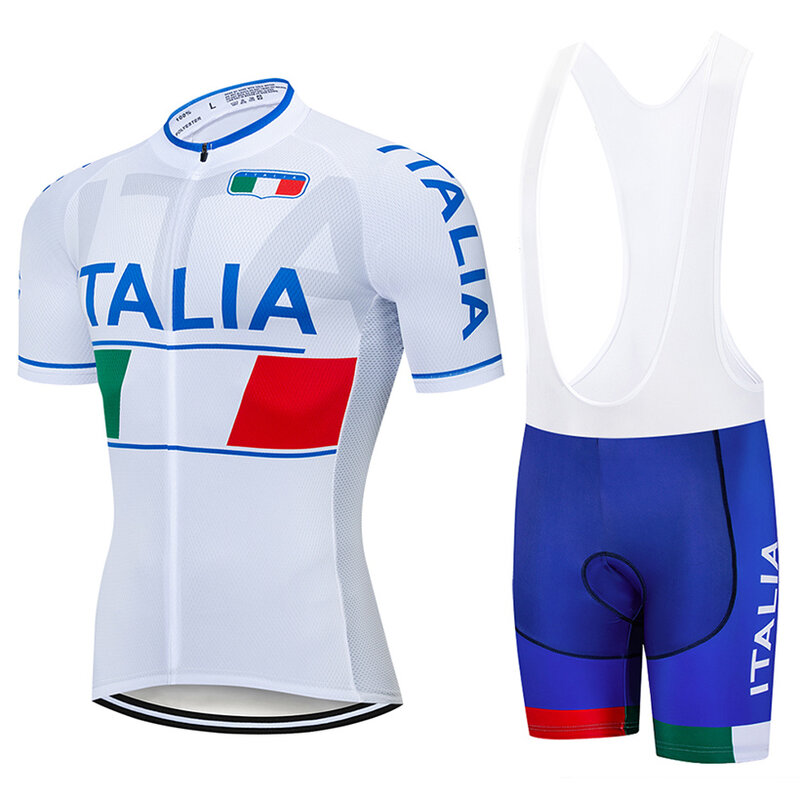 Team italy Camisolas de ciclismo para homens, vestuário de secagem rápida MTB uniforme, roupa de bicicleta respirável, alta qualidade, verão