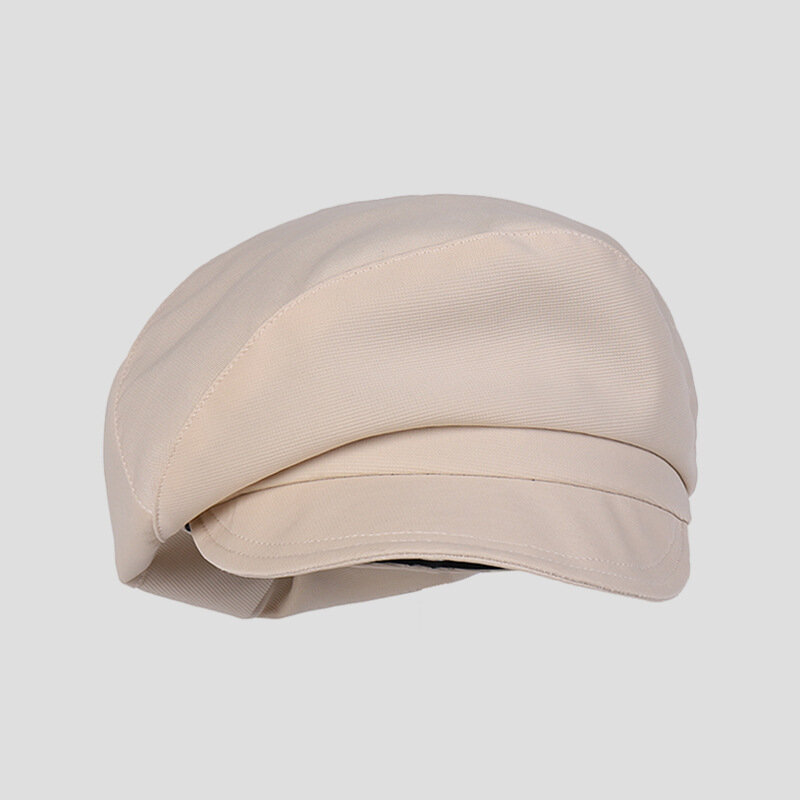 Cappello da strillone da donna berretto ottagonale primavera autunno accessorio per le vacanze per pittore all'aperto