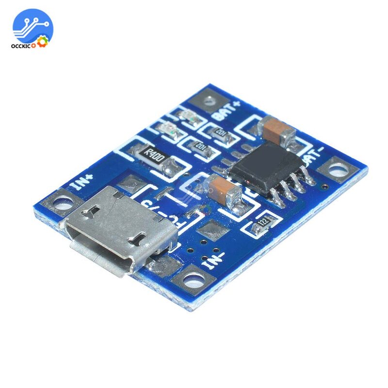 BMS 5V 1A 18650 Lithium Battery Charger Board Mini/Micro USB TYPE C Power Charging With Protection Functions