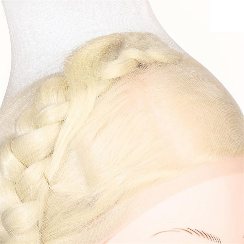 Bonnet de perruque en nylon élastique ultra-fin, bonnet de perruque transparent naturel HD, adapté à la perruque avant en dentelle, vêtements d'été confortables, 4 pièces