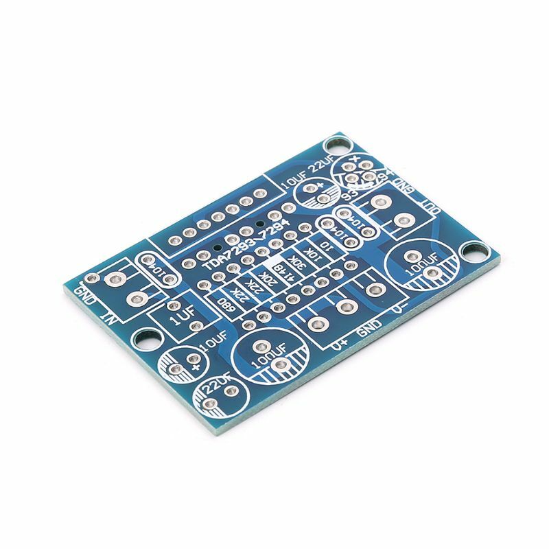 Carte d'amplificateur monocanal TDA7293/TDA7294, Circuit imprimé PCB
