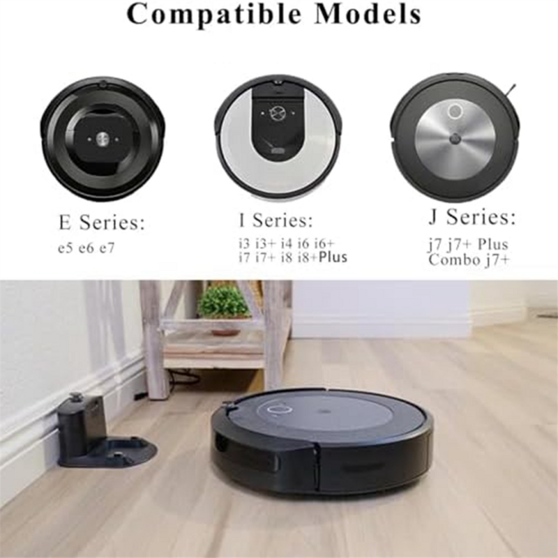 فرش جانبية بديلة لـ iRobot Roomba ، ملحقات كاسحة الحافة ، I ، J ، سلسلة E ، جميع الموديلات ، 10 عبوات