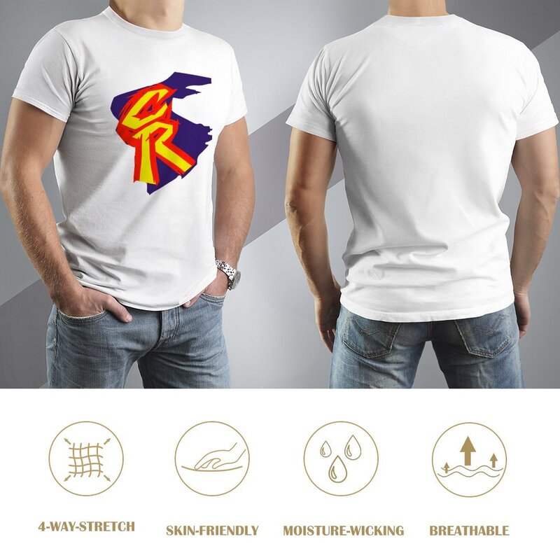 Cr250 camiseta de gran tamaño para hombre, camisetas de algodón