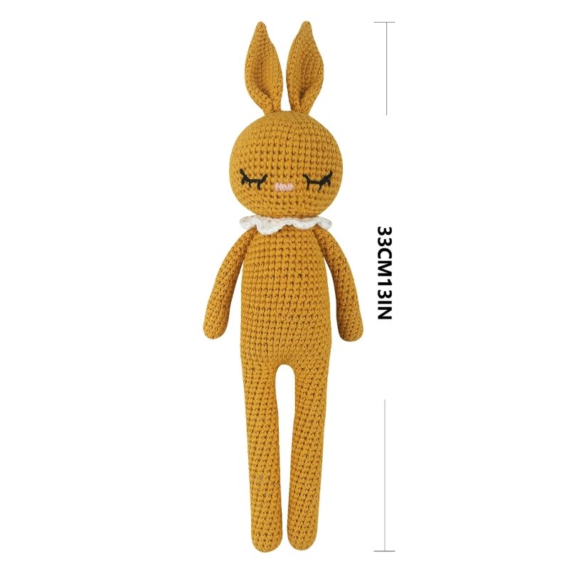 juguete cómoda para niños pequeños, muñeco durmiente conejo Animal dibujos animados 13 pulgadas