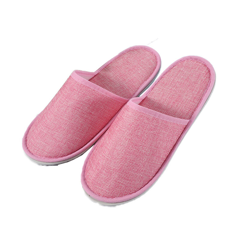 Slippers Wedding Home Slippers Shoes Loafer Guest Slippers Shoes Flip Flop Solid Color Non-slip All-Season Unisex Flat Shoes