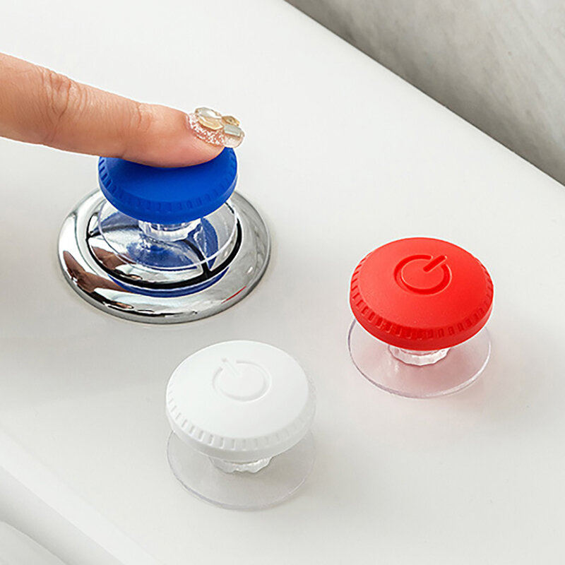 Poignée de bouton-poussoir de toilette en forme de coeur, boutons HOWater