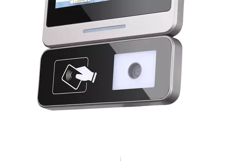 QR CODE Scanning Multi Users Dynamic Face Recognition Time Attendance Door Lock System Access Control Terminal