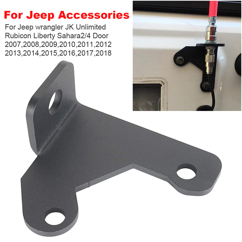 Retrofitting Tailgate CB Mount Car Tailgate CB Antenna Mount Holder Bracket for Jeep Wrangler JK 2007-2018 Car Accessories