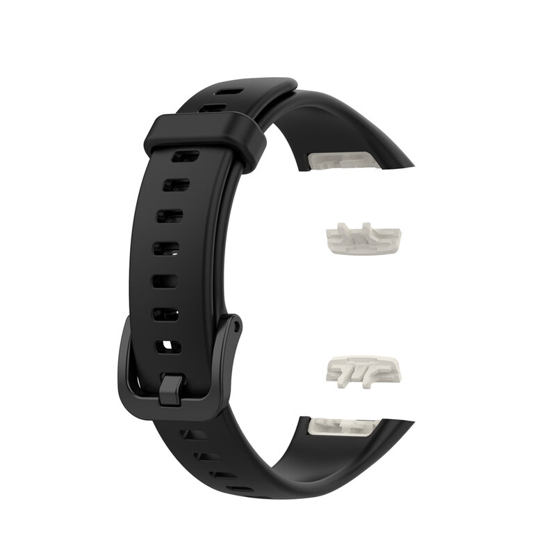 Bracelet de rechange en silicone pour Huawei Band 6 Pro, étui de protection plein écran en TPU, bracelet Honor Band 6 Strap