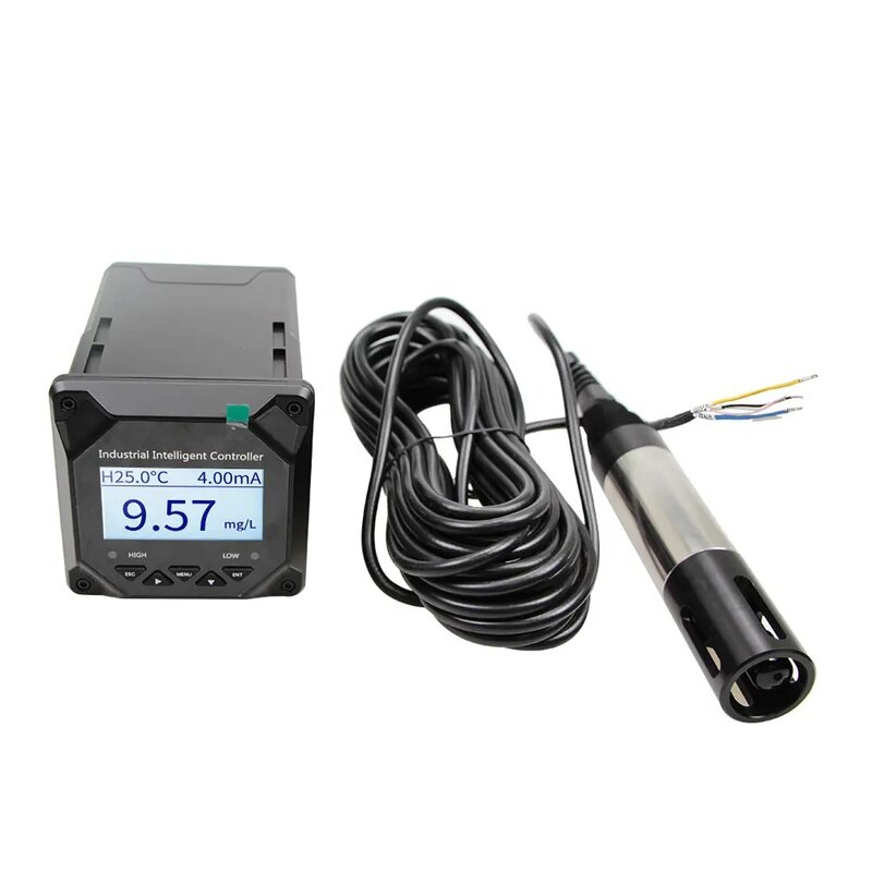 Controlador de oxígeno disuelto DO280 Digital fluorescente, dispositivo Industrial en línea personalizado para acuicultura