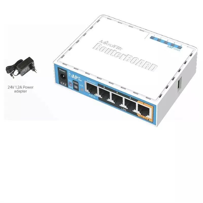 Mikrotik RB952Ui-5ac2nD, 733Mbps, Hap Ac Lite Dual-Concurrent Access Point 2.4G & 5G Wi-Fi Router Soho Home