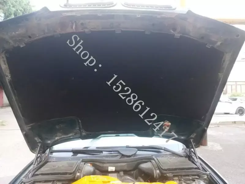 Almohadilla de algodón insonorizada para capó de coche, aislamiento térmico acústico del motor, alfombrilla de aislamiento térmico para BMW E39, accesorios de coche, 1993-2003