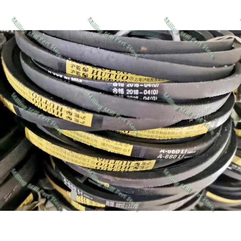 Type A Triangle Belt Rubber Transmission Belt Industry Motor Pulley Belt Oil Resistant High Wear Resistance