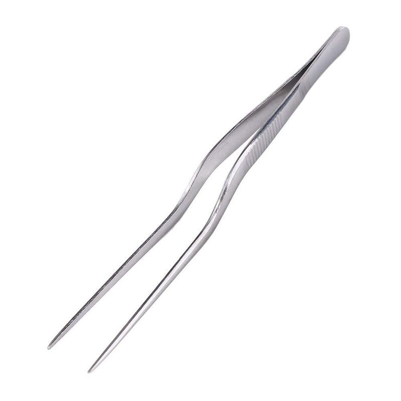 Silver Multi-function Oral Cleaner Stainless Steel Ear  Wax Removal Nail Clip Ear Tweezer Ear Cleaning Clip Ear Care Tools