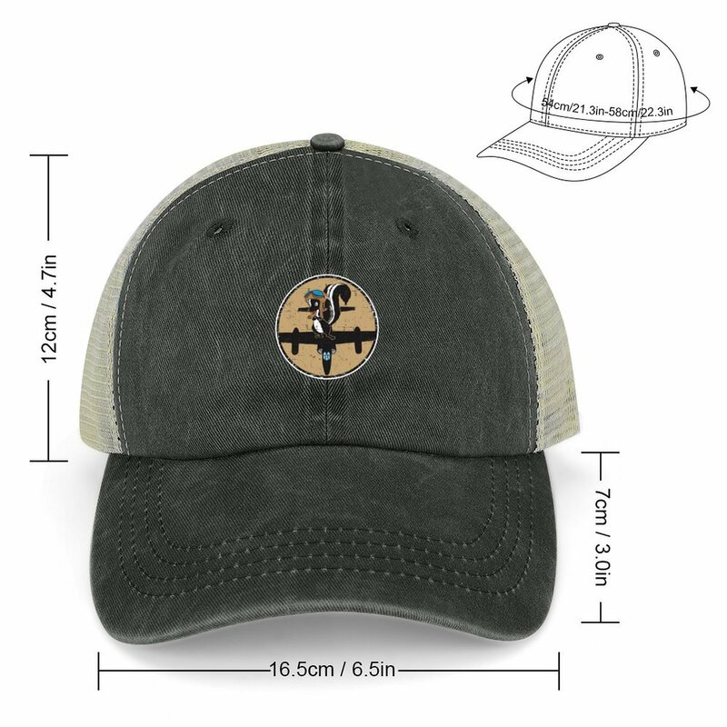 SKUNK działa kapelusz kowbojski czapka golfowa daszek dla mężczyzn luksusowa marka damska