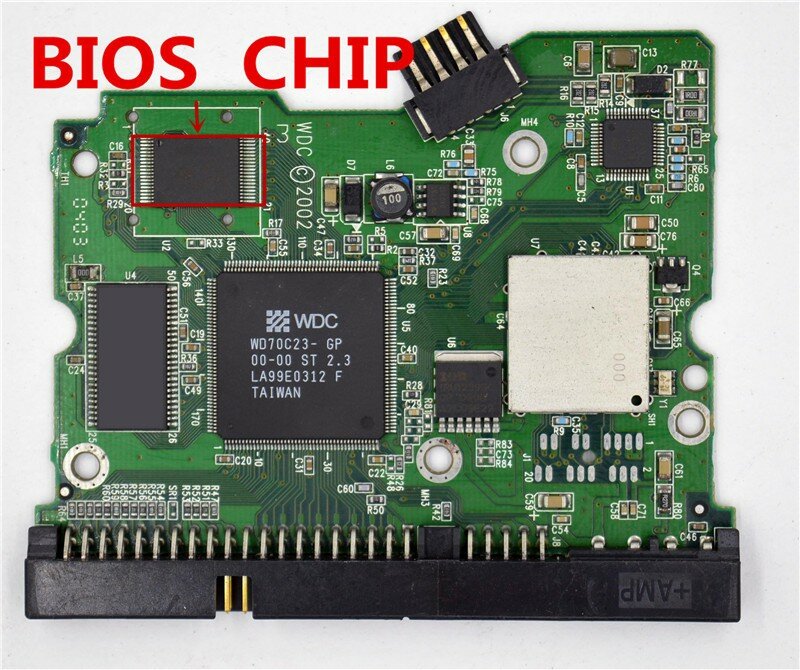 Western Digital Hard Disk Circuit Board 2060-001177-000 REV A , 2061-001177-001 / WD400BB