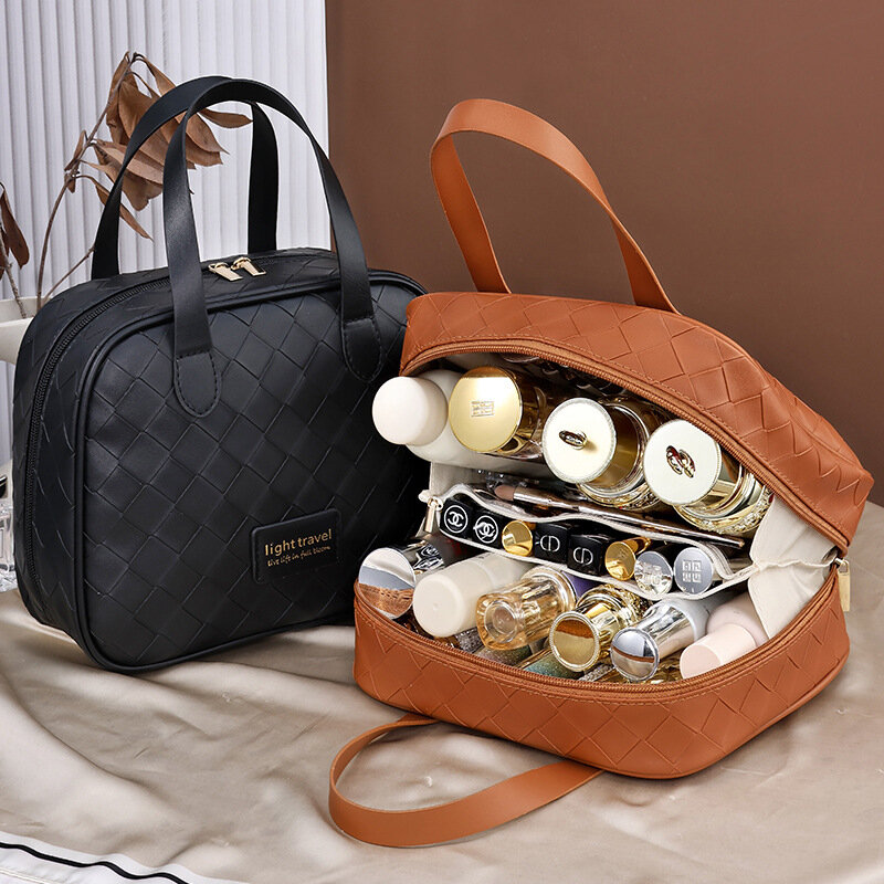 Organizer borse valigia Organizer Kit di immagazzinaggio di cosmetici borsa da toilette da viaggio di grande capacità borsa per il trucco borsa per il trucco borsa per la conservazione portatile