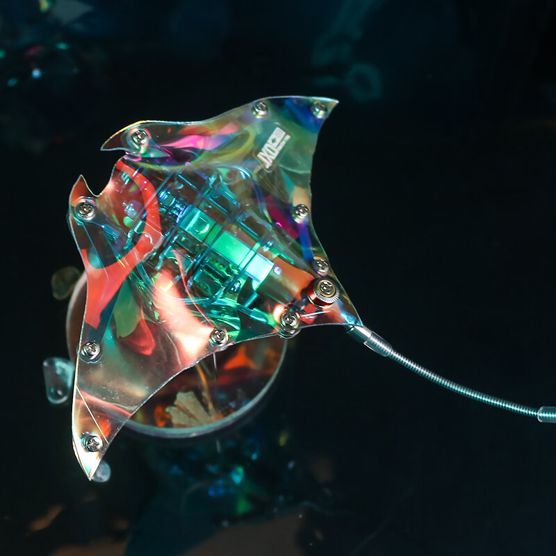 Jellyfish-調整された3Dおもちゃ,半透明の動物,音楽,装飾的な職人のおもちゃ