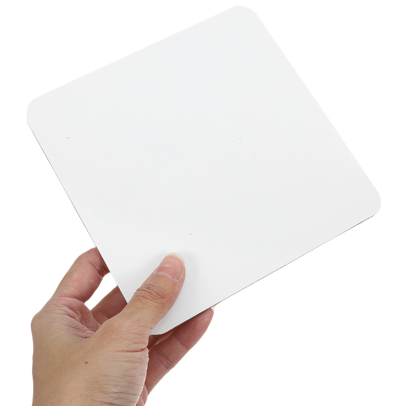 25 Pcs basi di visualizzazione della tovaglietta di carta per torte Pad inferiore per uso domestico Mousse tavola quadrata tavole da forno bianche