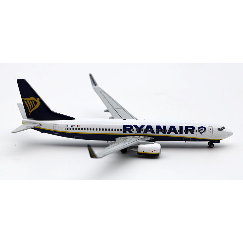 XX4268 Alloy Collectible Plane Gift JC Wings 1:400 Ryanair Boeing B737-800 Diecast Aircraft Jet Model 9H-QCT With Stand