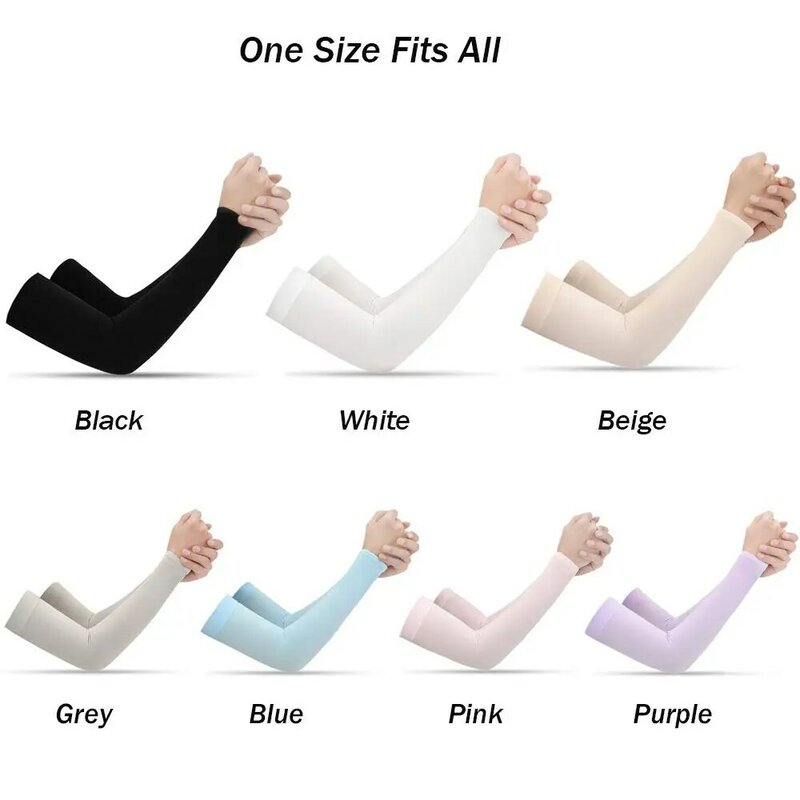 New Summer Cooling Sportswear Running Arm Sleeves protezione solare Outdoor Sport Arm Cover
