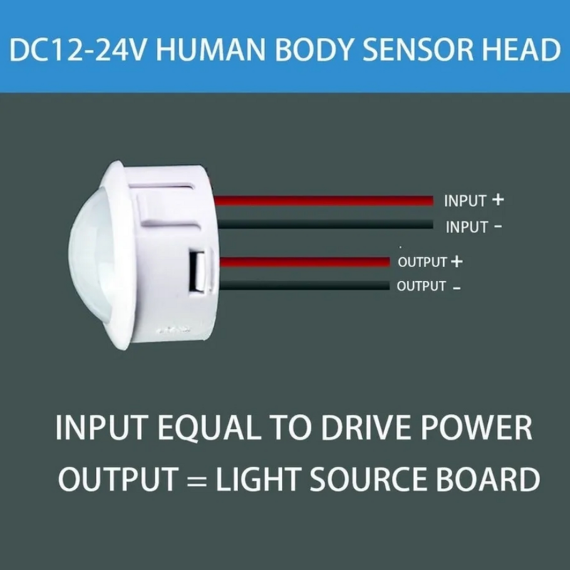 110V 220V LED PIR Automatic Sensor Light Switch Infrared Motion Sensor LED Night Light Home Indoor Outdoor Sensor Light Switch