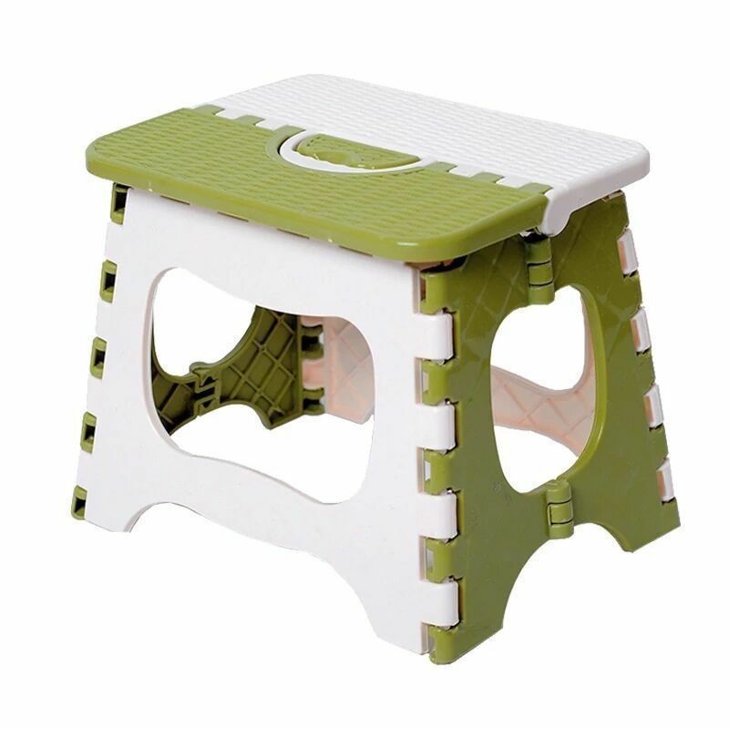 Утолщенный пластиковый складной мини-стул для взрослых, портативный стул, Маленький Стул