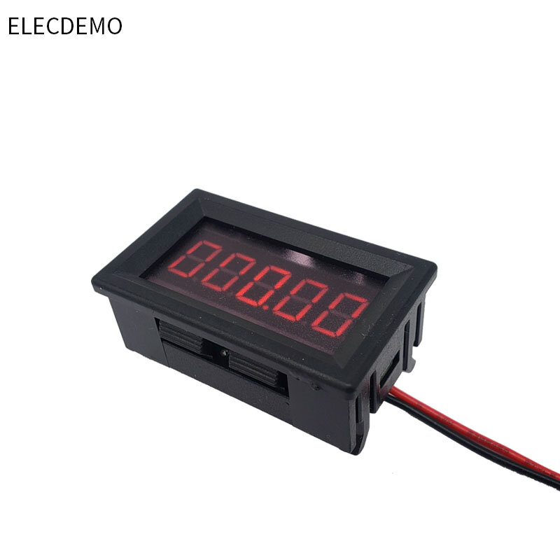 Multimetro per misuratore di corrente cc con display digitale ad alta precisione a 5 cifre, milliampere a corrente positiva e negativa 0-700mA