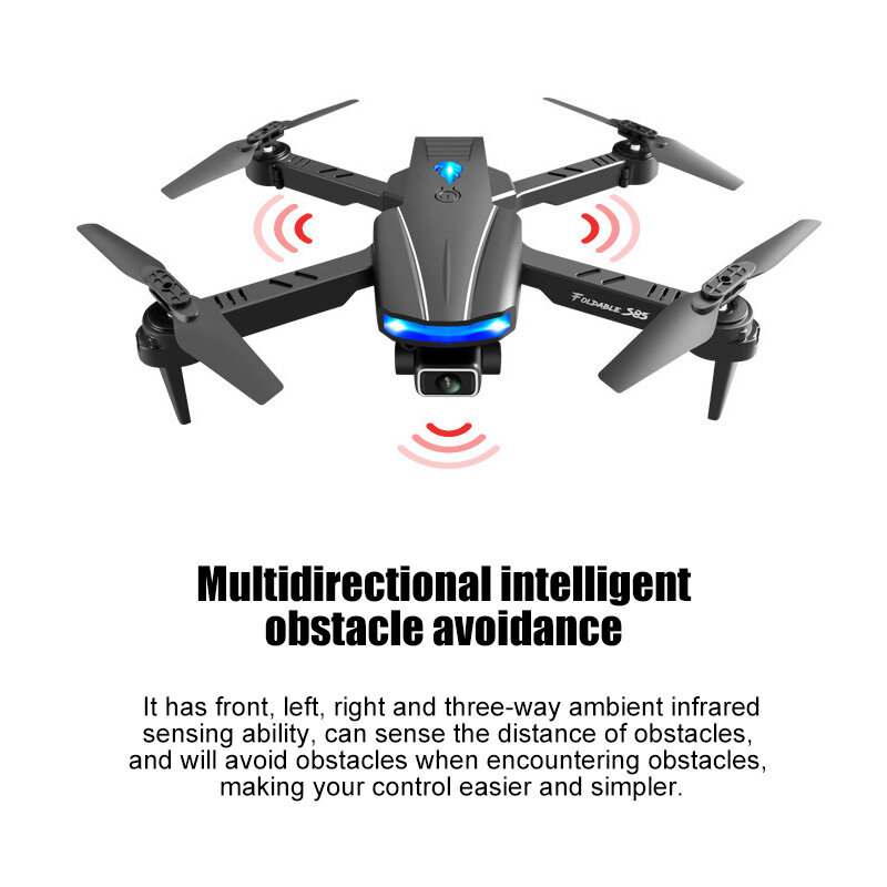 2022 novo mini zangão 4k profesional hd câmera dupla fpv drones altura preservação rc helicópteros quadcopter controle remoto
