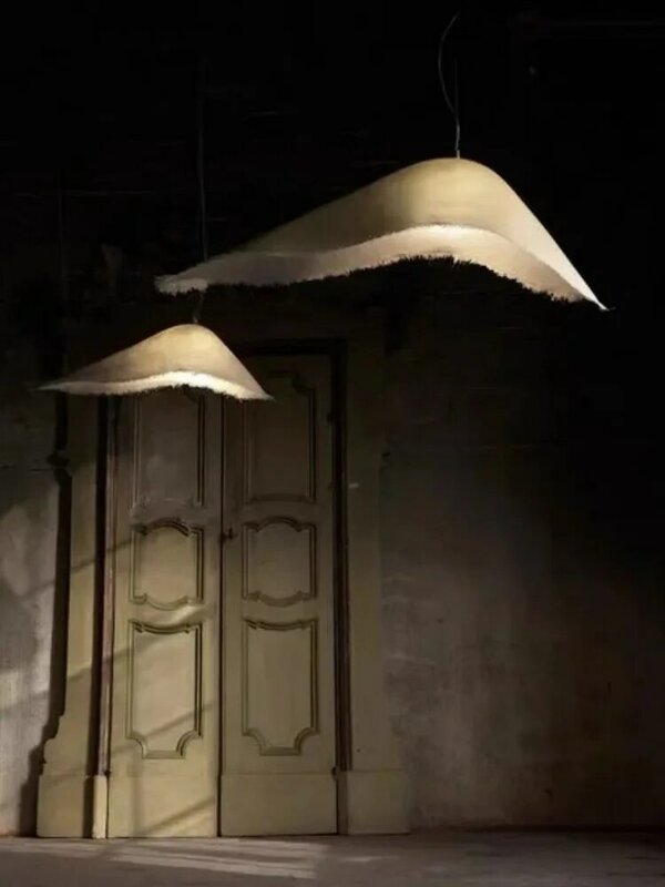 WBeauty Sabi-Plafonnier lâmpada LED, design nórdico, decoração de luminárias para salão de casa, sem luz, novo