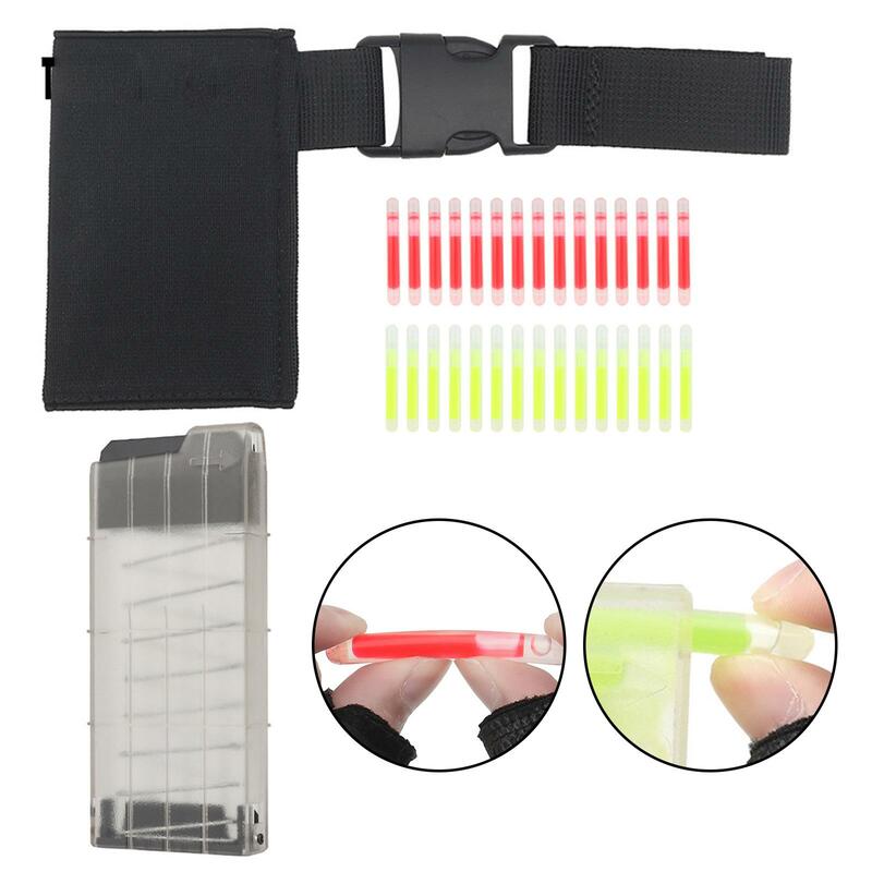 Marking Light Signal Sticks Paintball Marker Accessories Pouch Hanger Emergency Easy to Use Portable with Fixed Sleeve Dispenser