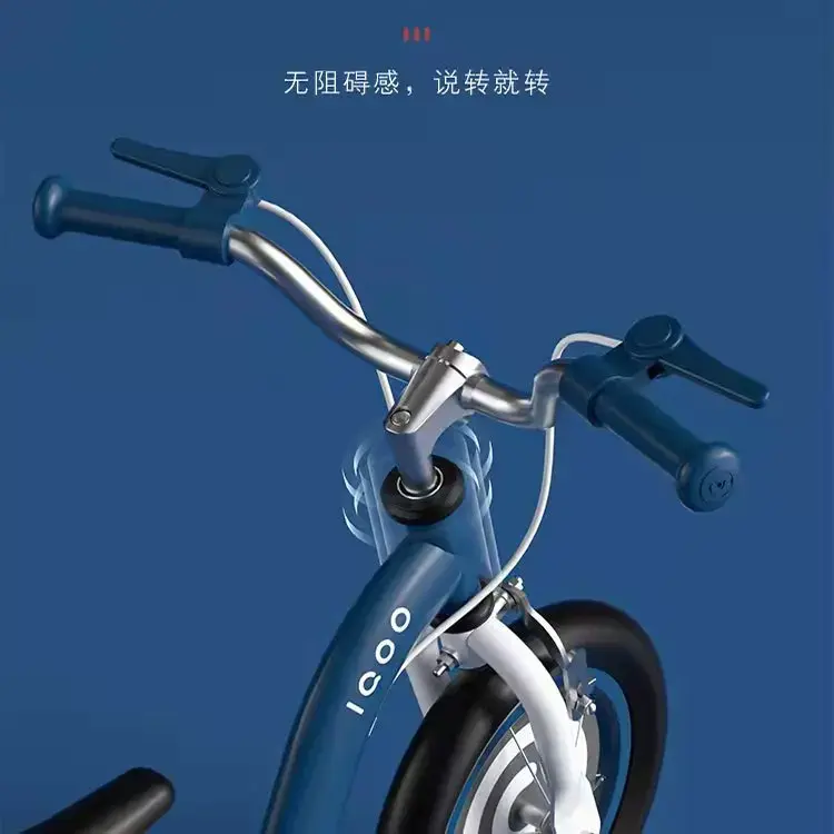 Bicicleta de Pedal para niños, cochecito para niños y adolescentes, 14 pulgadas, 2,0, niños y niñas de 2 a 5 años