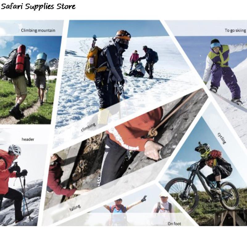Guantes de esquí ultraligeros impermeables para hombres y mujeres, guantes cálidos de invierno para Snowboard, motocicleta, equitación, nieve