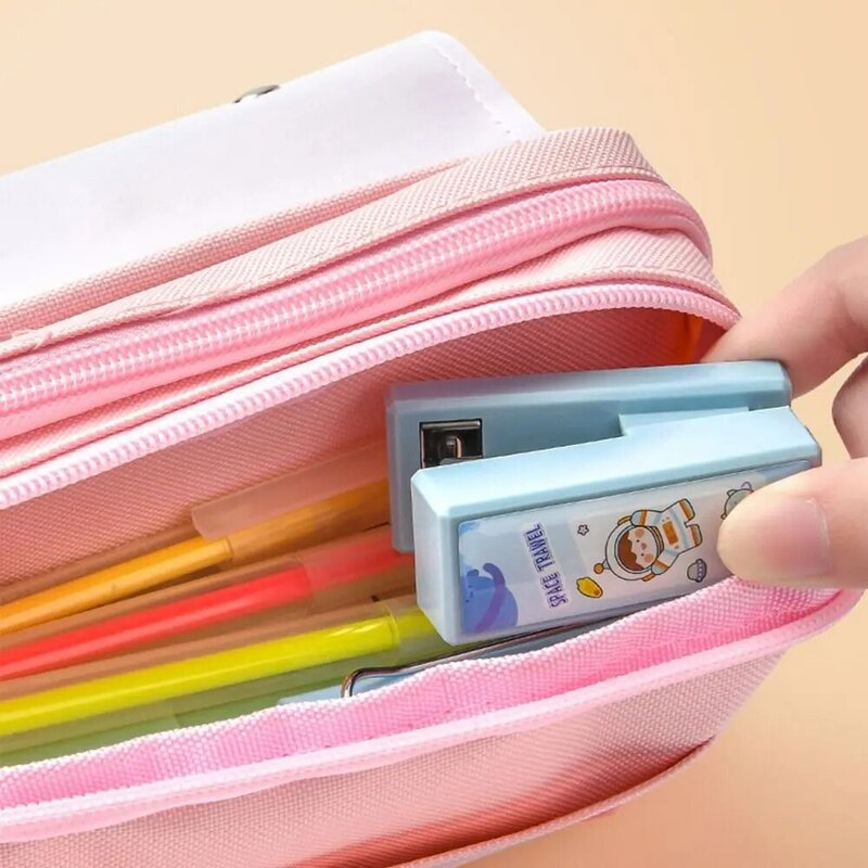 Paper Binding Stationery Office Accessories Paper Binder Set Mini Stapler Set with Staples Office Binding Tools School Supplies