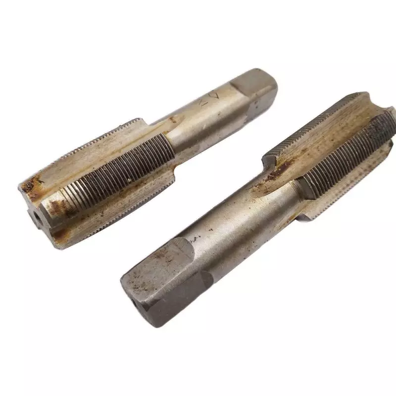 Ferramenta de corte de rosca de aço de alta velocidade, Taper e Plug Tap, Metal Taper Pipe Tap, HSS, M22 X 1mm